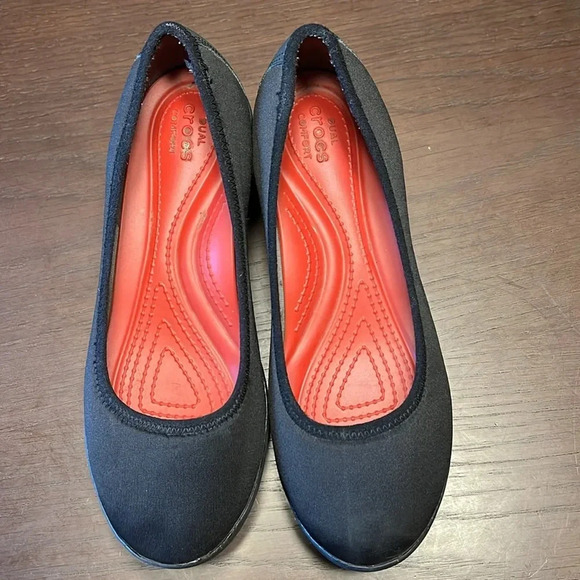 Crocs Busy Day ballet wedges. Women’s size 7. - Picture 1 of 7